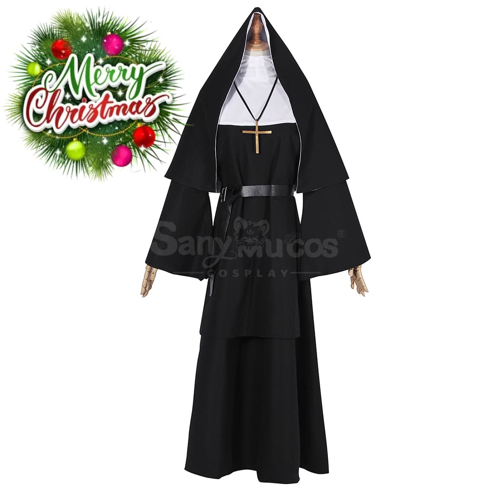 【In Stock】Movie The Nun Cosplay Valak (Black) Costume Costumes