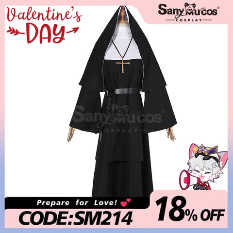 【In Stock】Movie The Nun Cosplay Valak (Black) Costume Costumes