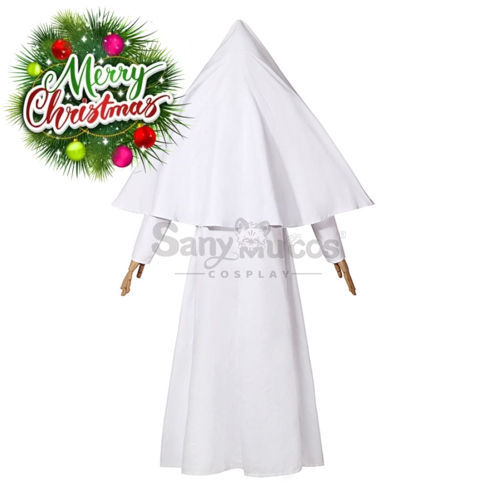 【In Stock】Movie The Nun Cosplay Valak (White) Costume Costumes