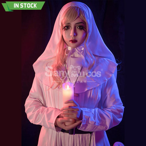 【In Stock】Movie The Nun Cosplay Valak (White) Costume Costumes