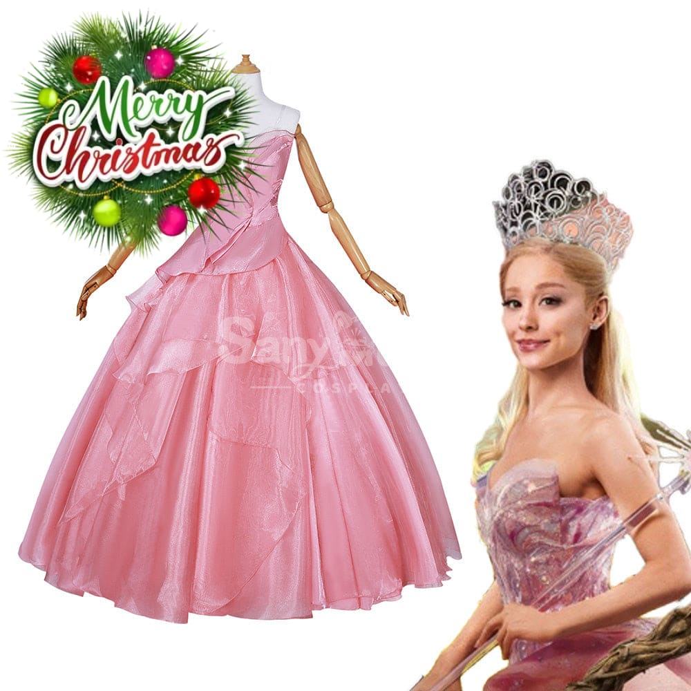 【In Stock】Movie Wicked Cosplay Galinda Costume Costumes