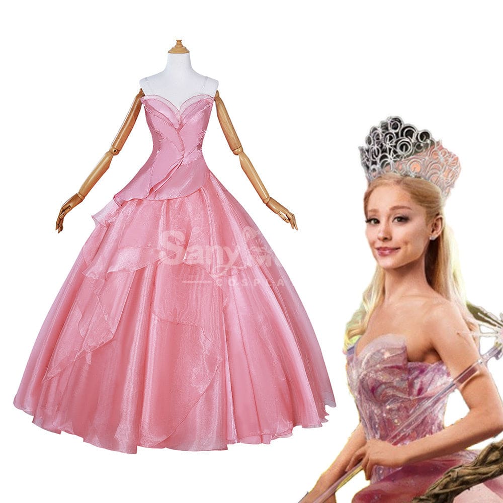 【In Stock】Movie Wicked Cosplay Galinda Costume Costumes