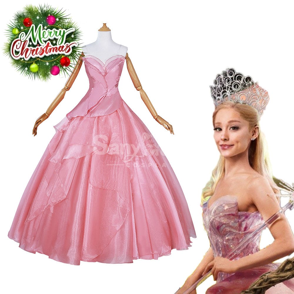 【In Stock】Movie Wicked Cosplay Galinda Costume Costumes
