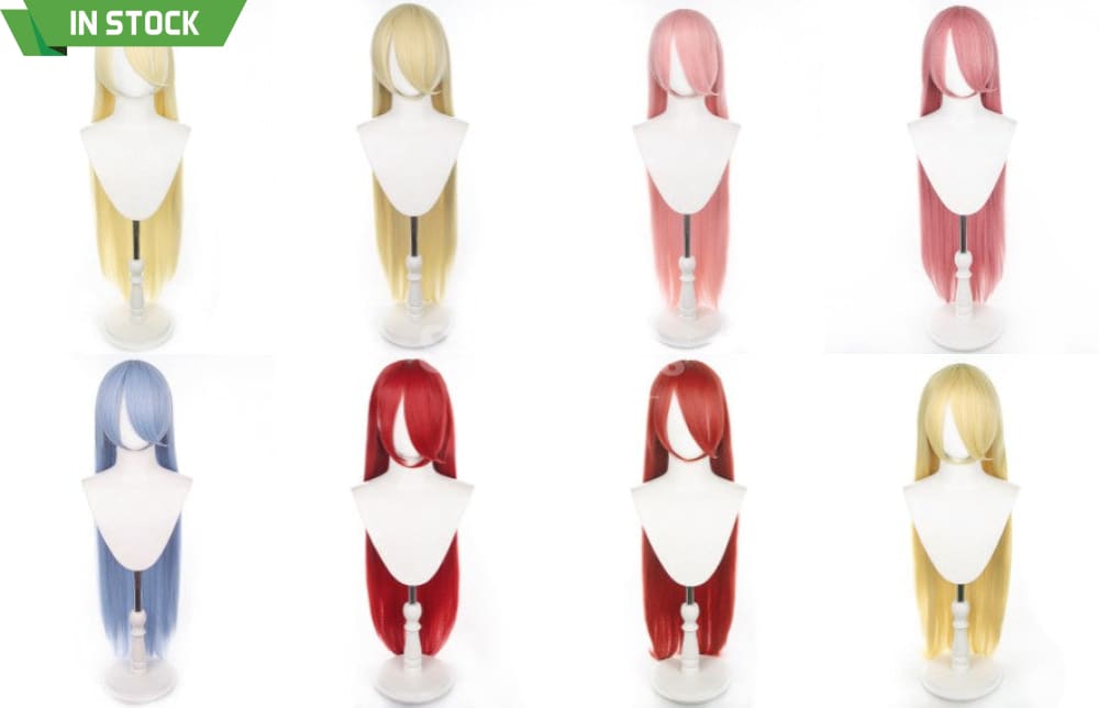 【In Stock】Multicolor Cosplay Universal Long Wig Length 100cm Suitable For All Kinds Of Cosplay Cosplay Wigs