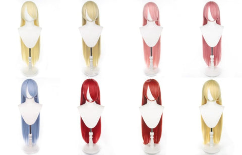 【In Stock】Multicolor Cosplay Universal Long Wig Length 100cm Suitable For All Kinds Of Cosplay Cosplay Wigs