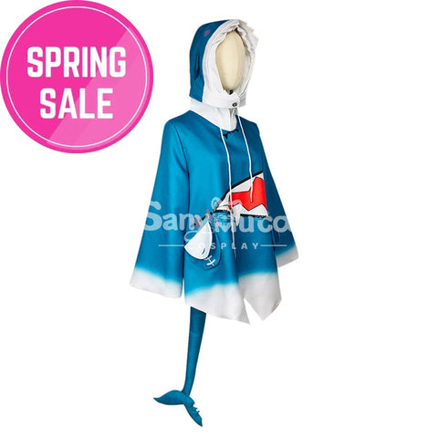 【In Stock】Nijisanji Cosplay Vtuber Gawr Gura Costume Costumes