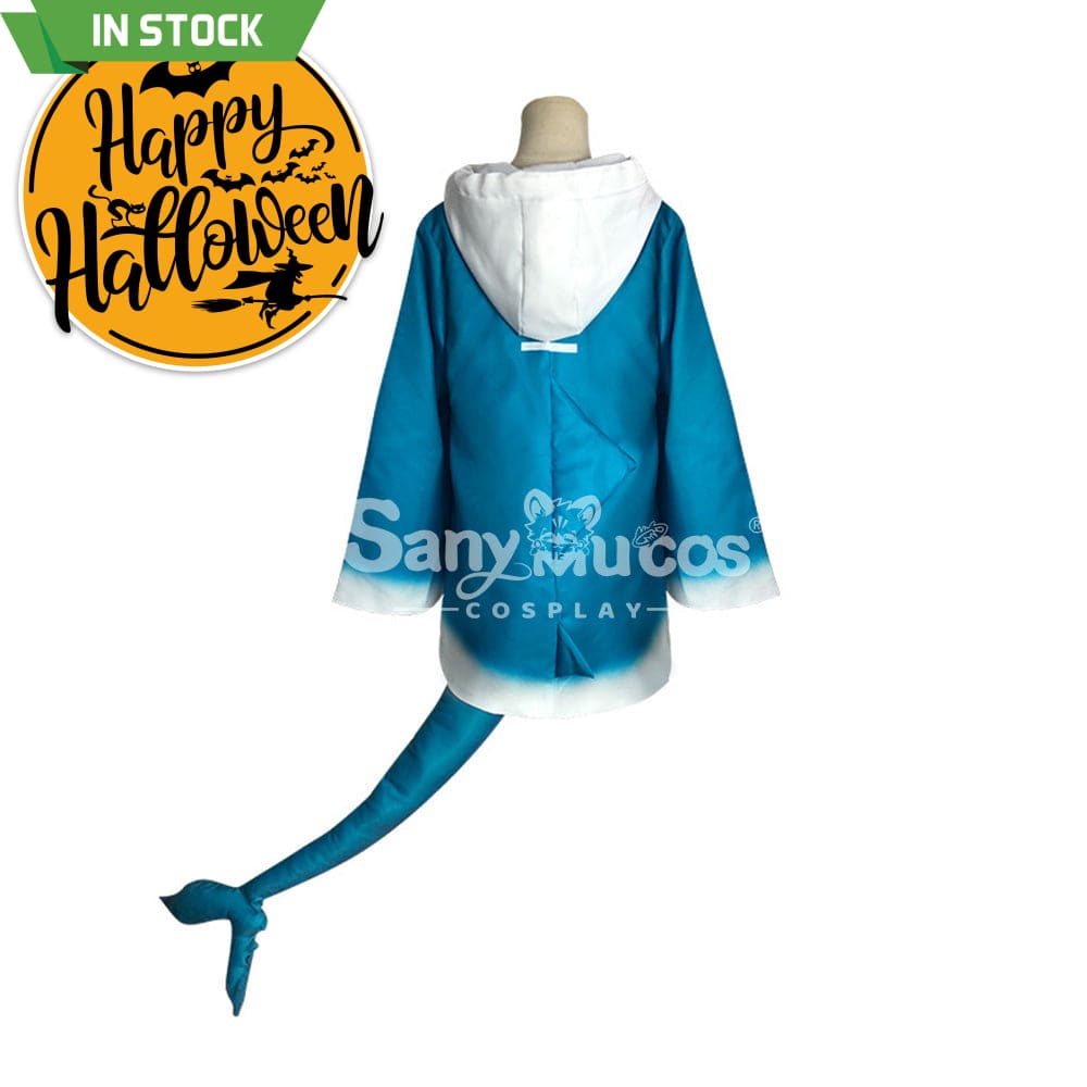 【In Stock】Nijisanji Cosplay Vtuber Gawr Gura Costume Costumes