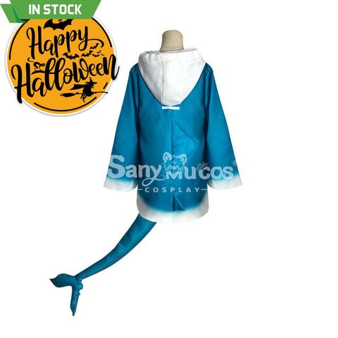 【In Stock】Nijisanji Cosplay Vtuber Gawr Gura Costume Costumes