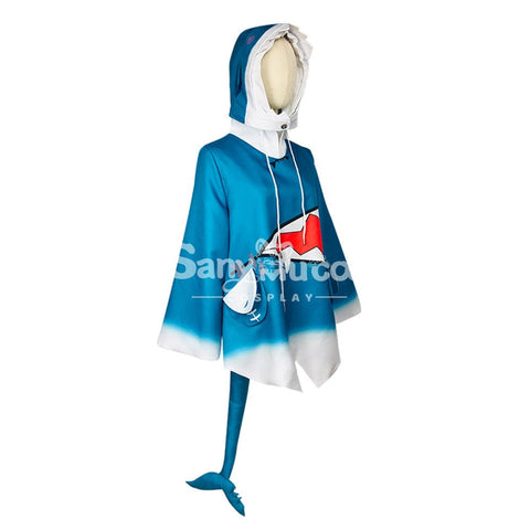 【In Stock】Nijisanji Cosplay Vtuber Gawr Gura Costume Costumes