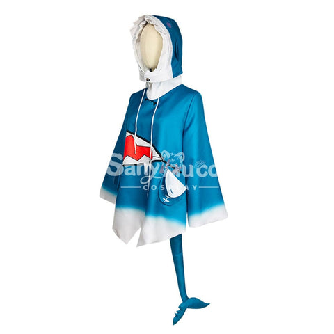 【In Stock】Nijisanji Cosplay Vtuber Gawr Gura Costume Costumes
