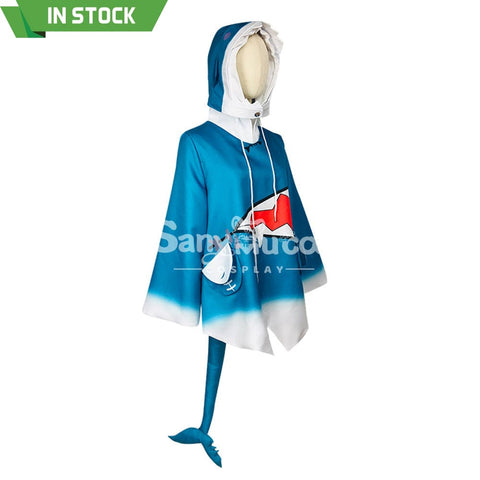 【In Stock】Nijisanji Cosplay Vtuber Gawr Gura Costume Costumes