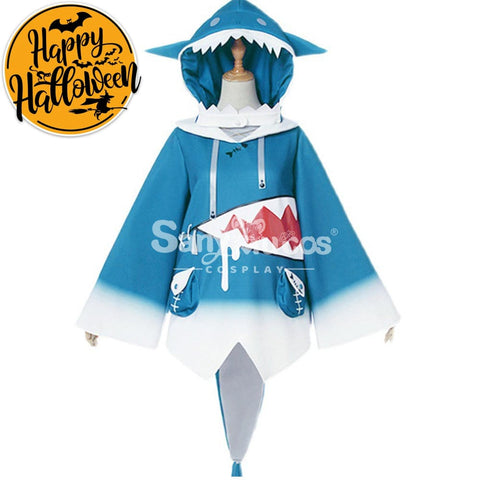 【In Stock】Nijisanji Cosplay Vtuber Gawr Gura Costume Costumes