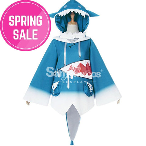 【In Stock】Nijisanji Cosplay Vtuber Gawr Gura Costume Costumes