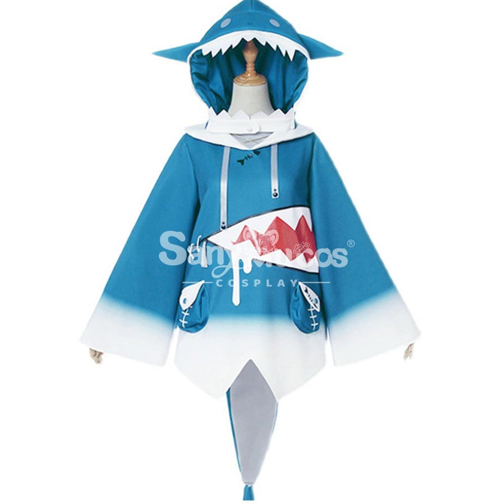 【In Stock】Nijisanji Cosplay Vtuber Gawr Gura Costume Costumes