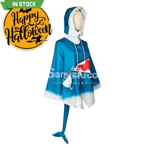 【In Stock】Nijisanji Cosplay Vtuber Gawr Gura Costume Costumes