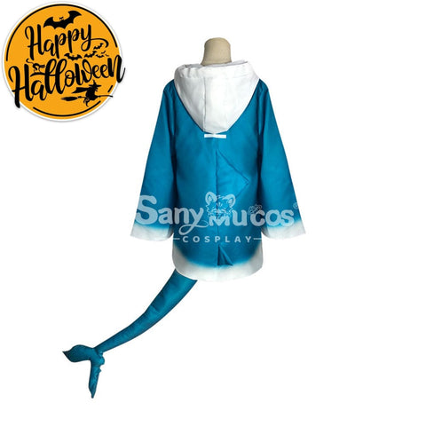 【In Stock】Nijisanji Cosplay Vtuber Gawr Gura Costume Costumes