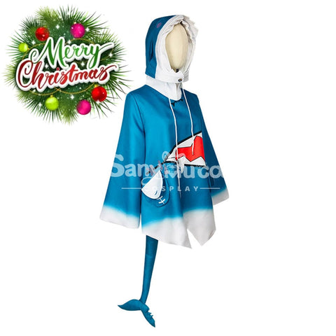 【In Stock】Nijisanji Cosplay Vtuber Gawr Gura Costume Costumes