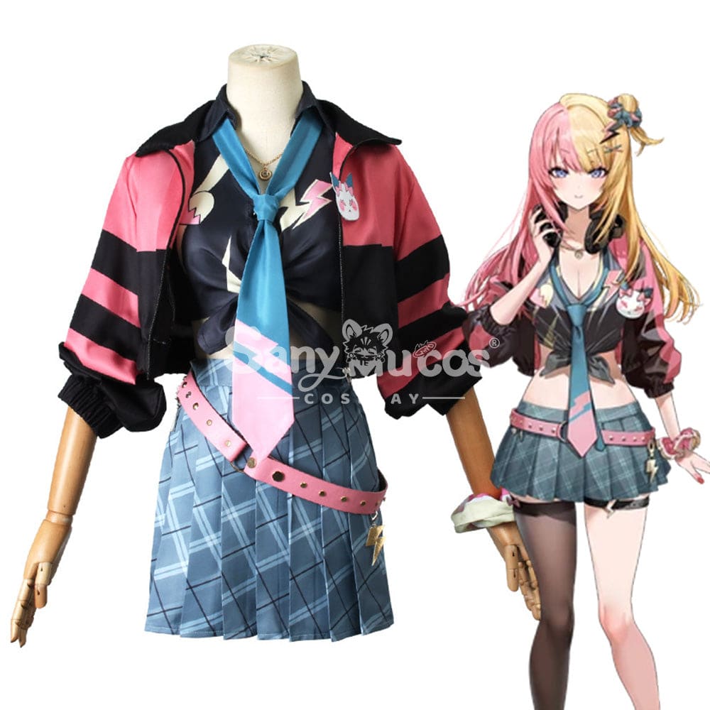 【In Stock】Nijisanji Cosplay Vtuber Kotoka Torahime Costume Costumes