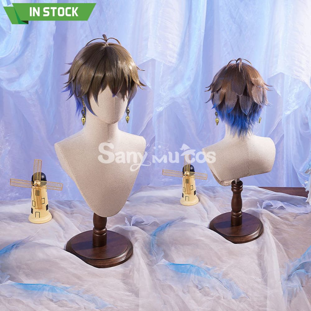 NIJISANJI Cosplay Vtuber Wig Ike Eveland Cosplay Wig