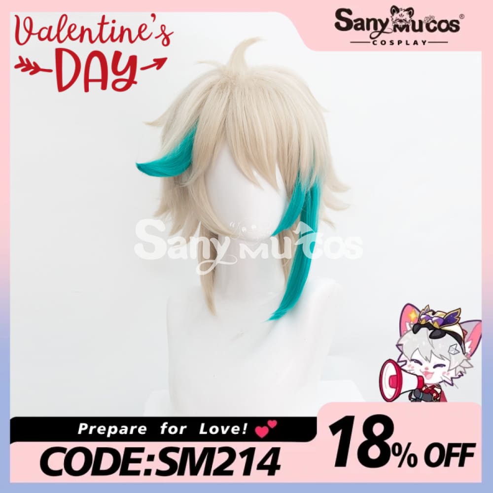 Nijisanji Vtuber cosplay AZA cosplay wig