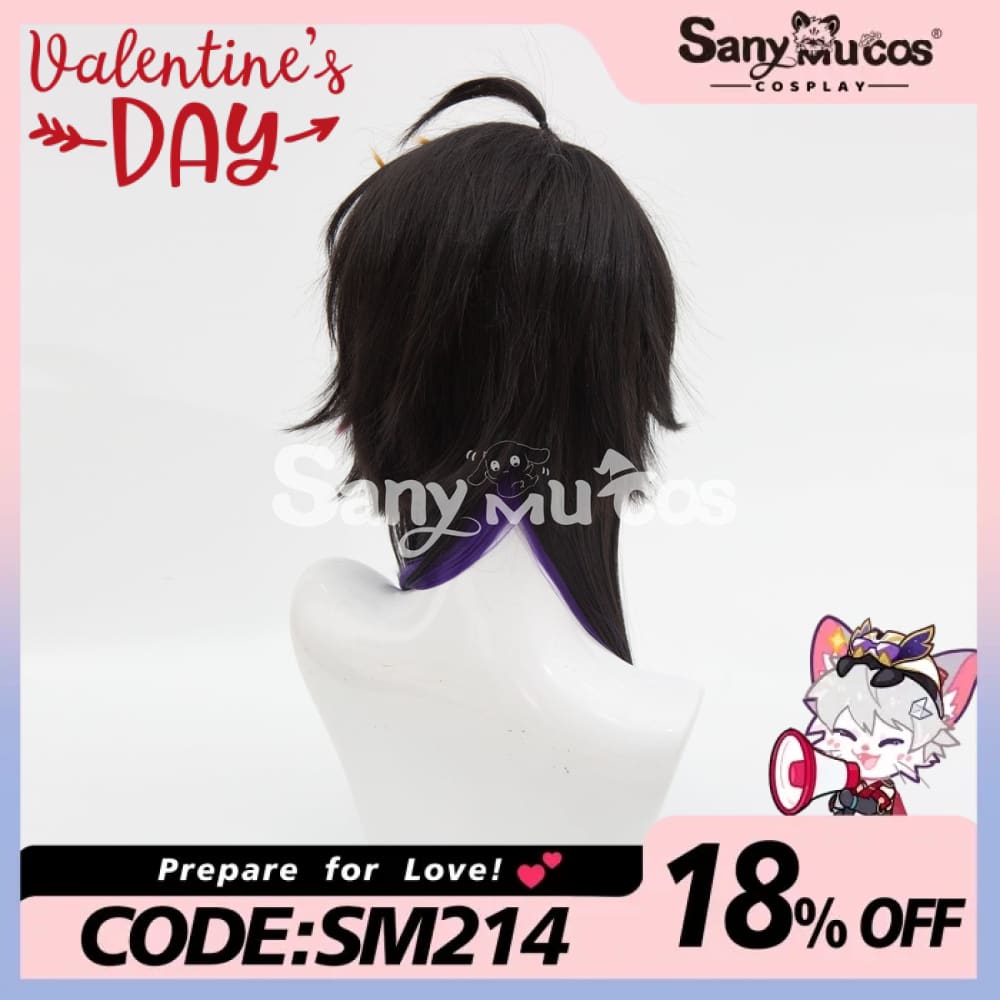 Nijisanji Vtuber cosplay ShuYamino Cosplay Wig