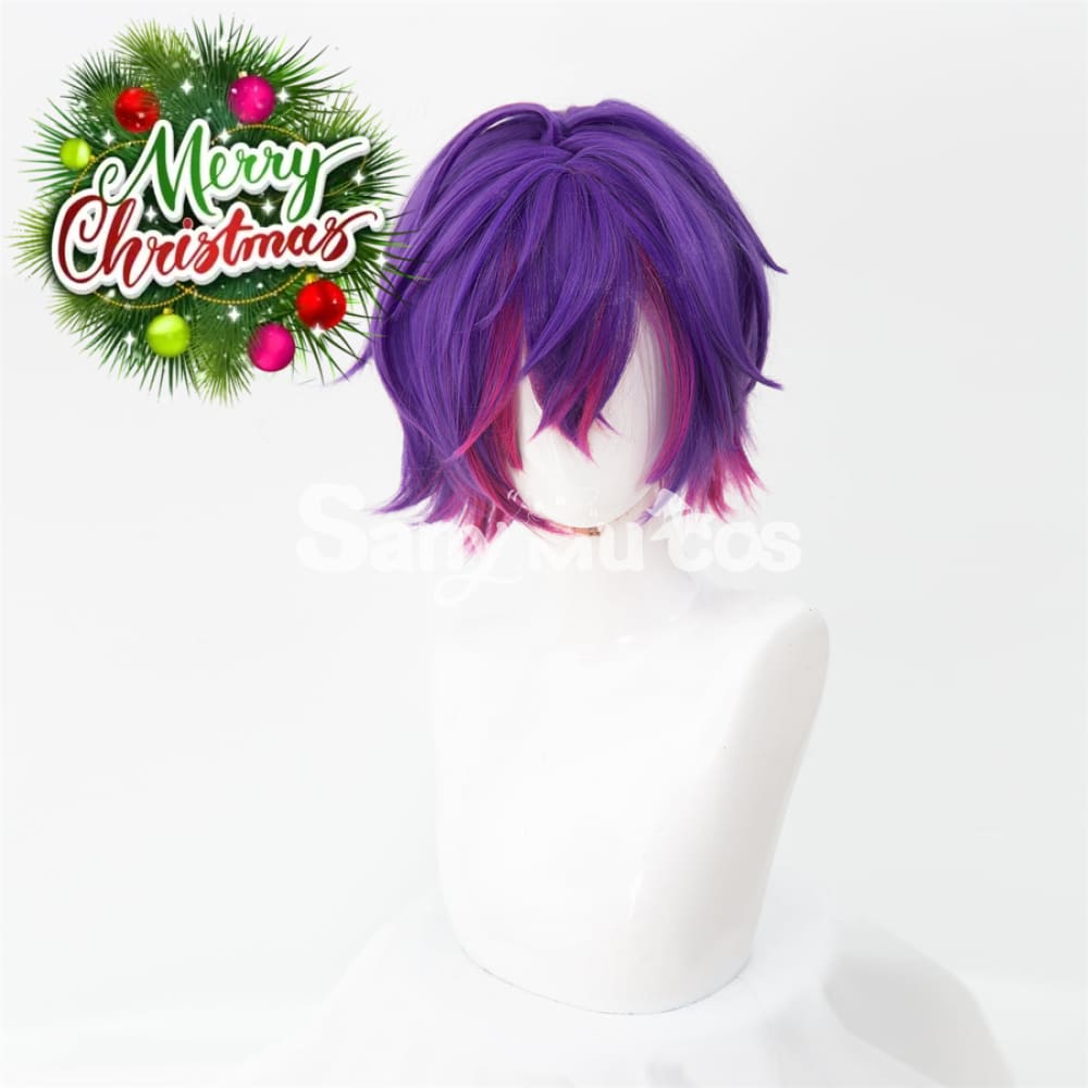 Nijisanji Vtuber cosplay uki violeta Cosplay Wig