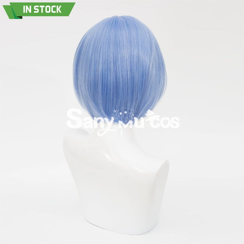 Re:Zero Starting Life in Another World Ram Rem Red Blue Short Cosplay Wig