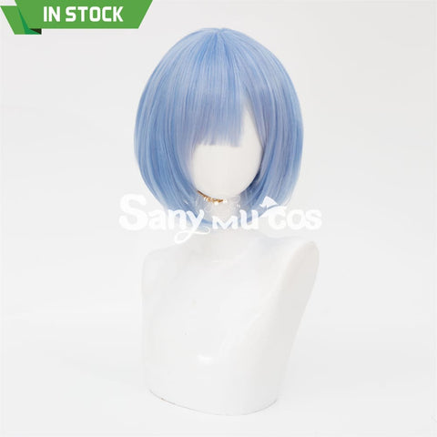 Re:Zero Starting Life in Another World Ram Rem Red Blue Short Cosplay Wig