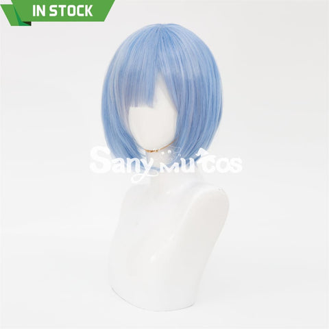 Re:Zero Starting Life in Another World Ram Rem Red Blue Short Cosplay Wig