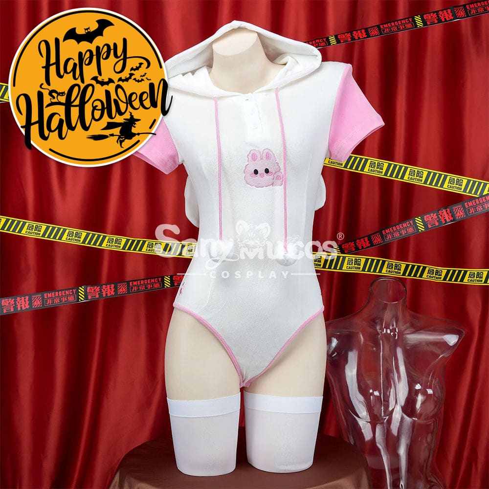 【In Stock】Sexy Cosplay Bunny Hoodie Lingerie Costunme Costumes