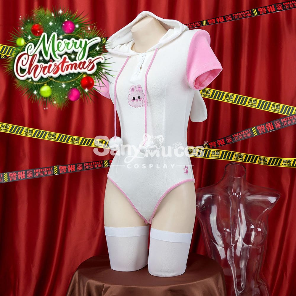 【In Stock】Sexy Cosplay Bunny Hoodie Lingerie Costunme Costumes