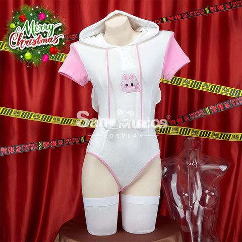【In Stock】Sexy Cosplay Bunny Hoodie Lingerie Costunme Costumes