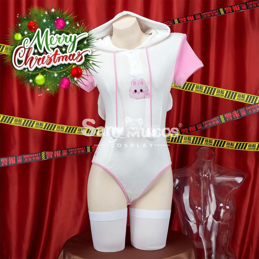 【In Stock】Sexy Cosplay Bunny Hoodie Lingerie Costunme Costumes