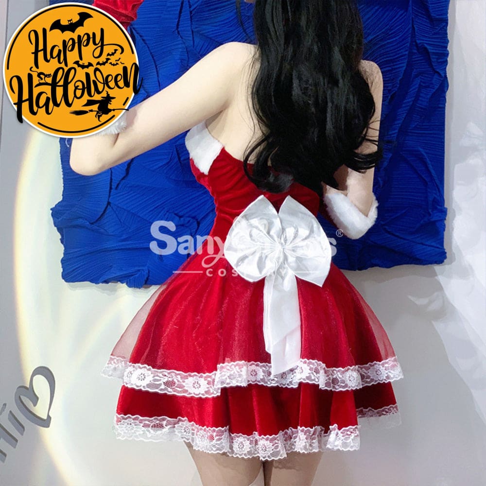 【In Stock】Sexy Cosplay Christmas Bunny Girl Dress Costume Second Edition Costumes