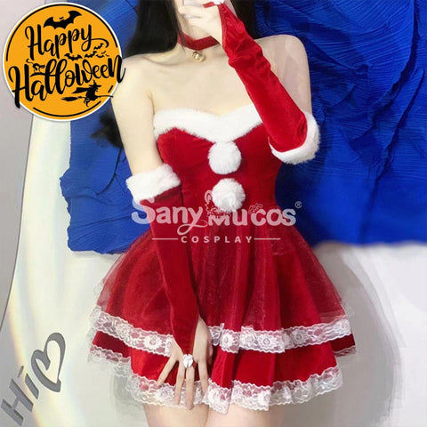 【In Stock】Sexy Cosplay Christmas Bunny Girl Dress Costume Second Edition Costumes