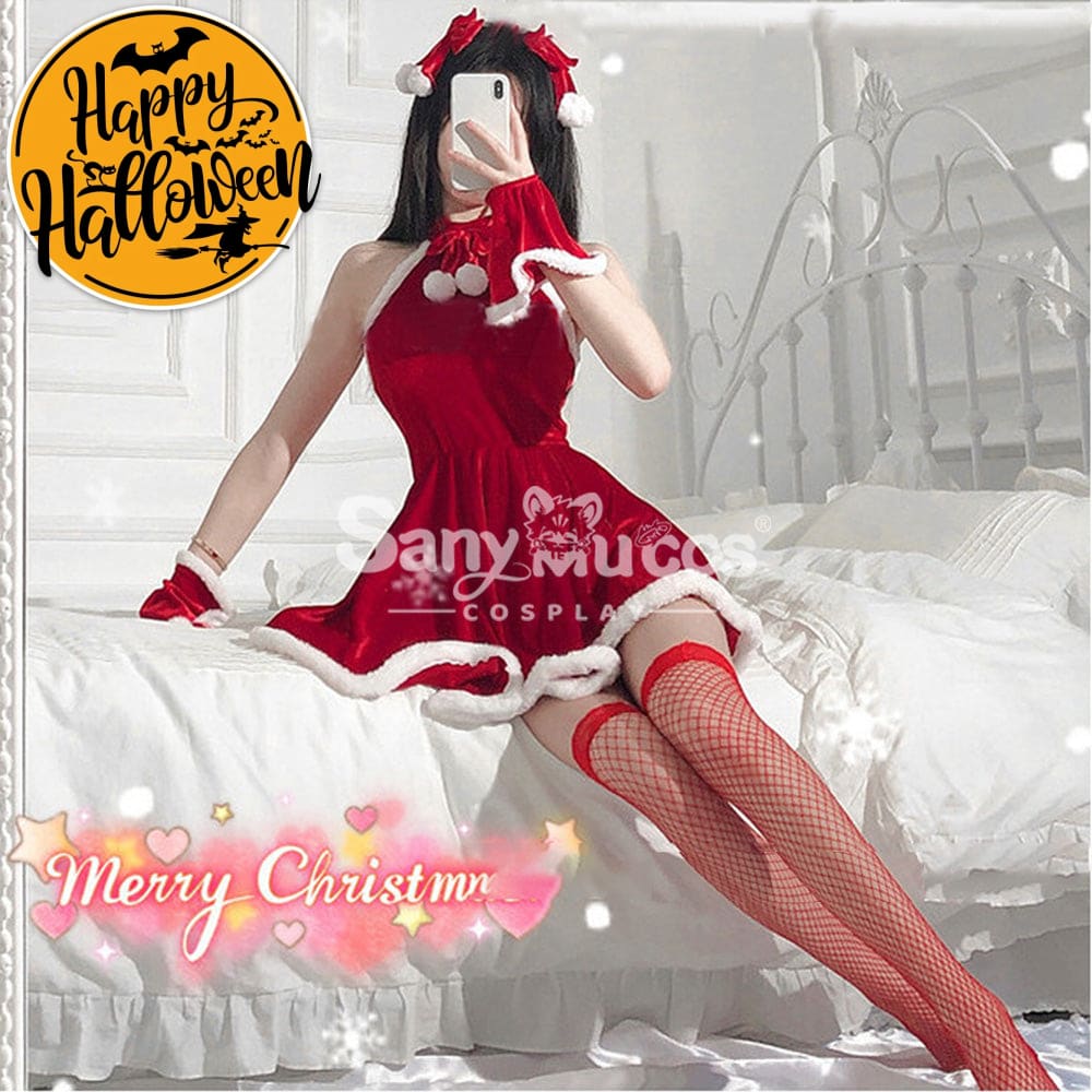 【In Stock】Sexy Cosplay Cute Christmas Dress Costume First Edition Costumes