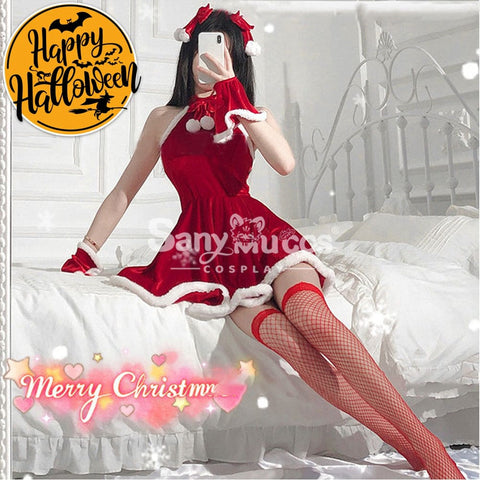 【In Stock】Sexy Cosplay Cute Christmas Dress Costume First Edition Costumes