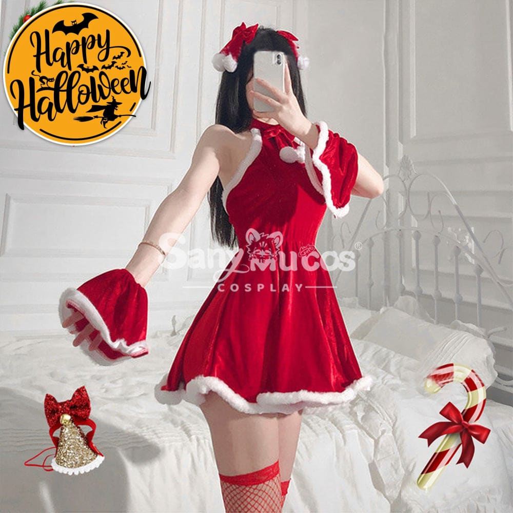 【In Stock】Sexy Cosplay Cute Christmas Dress Costume First Edition Costumes
