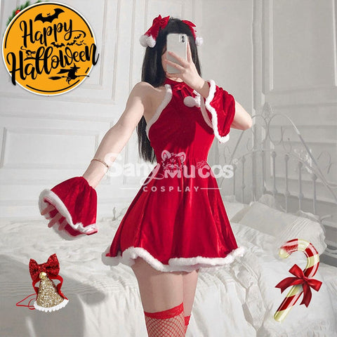 【In Stock】Sexy Cosplay Cute Christmas Dress Costume First Edition Costumes