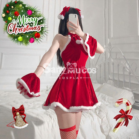 【In Stock】Sexy Cosplay Cute Christmas Dress Costume First Edition Costumes