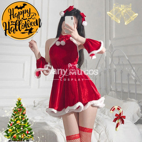 【In Stock】Sexy Cosplay Cute Christmas Dress Costume First Edition Costumes