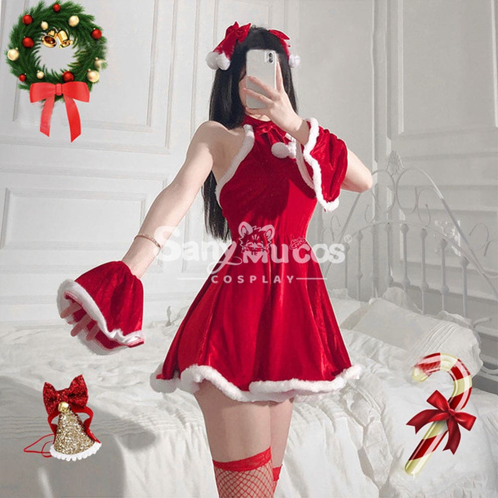 【In Stock】Sexy Cosplay Cute Christmas Dress Costume First Edition Costumes