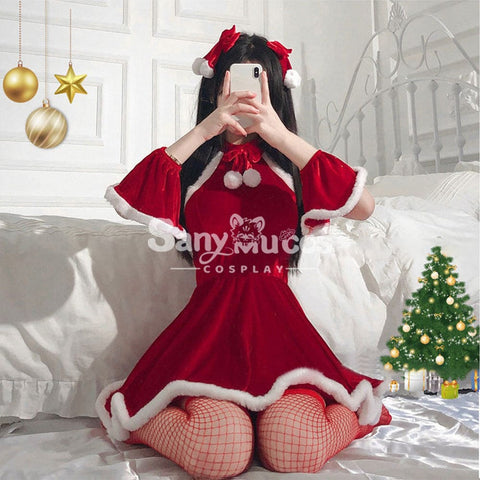 【In Stock】Sexy Cosplay Cute Christmas Dress Costume First Edition Costumes