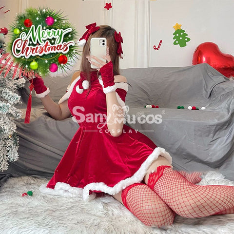 【In Stock】Sexy Cosplay Cute Christmas Dress Costume Second Edition Costumes