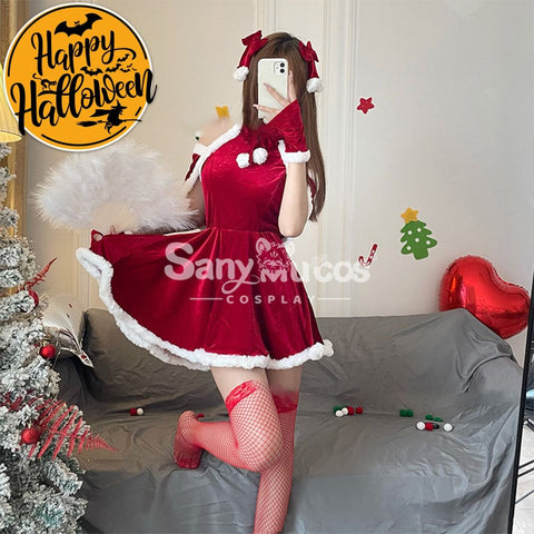 【In Stock】Sexy Cosplay Cute Christmas Dress Costume Second Edition Costumes