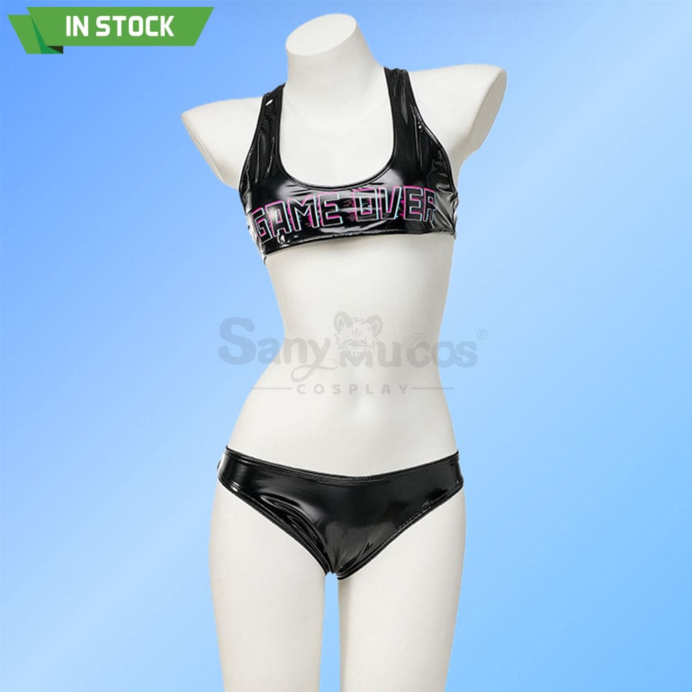 【In Stock】Sexy Cosplay Game Over Printing Lingerie Costume Costumes