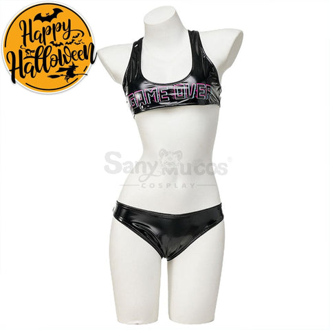【In Stock】Sexy Cosplay Game Over Printing Lingerie Costume Costumes