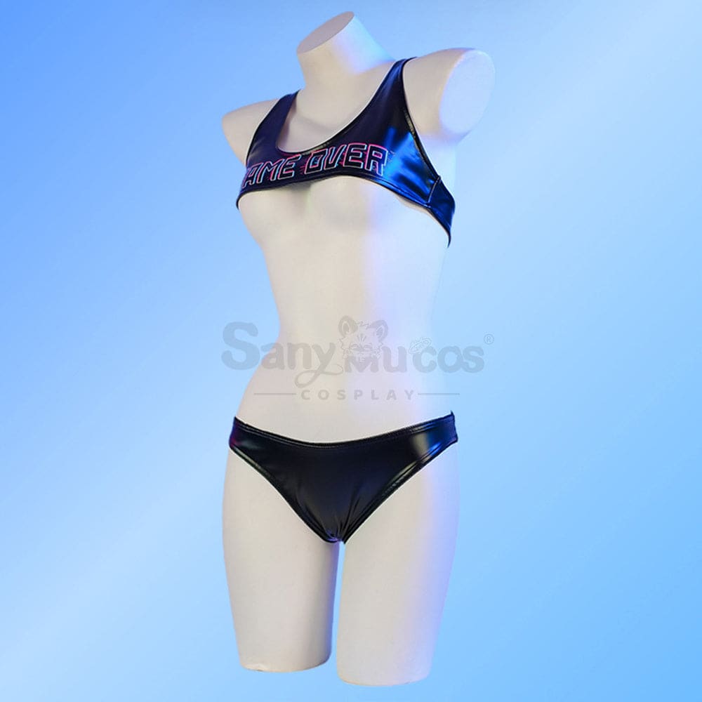 【In Stock】Sexy Cosplay Game Over Printing Lingerie Costume Costumes