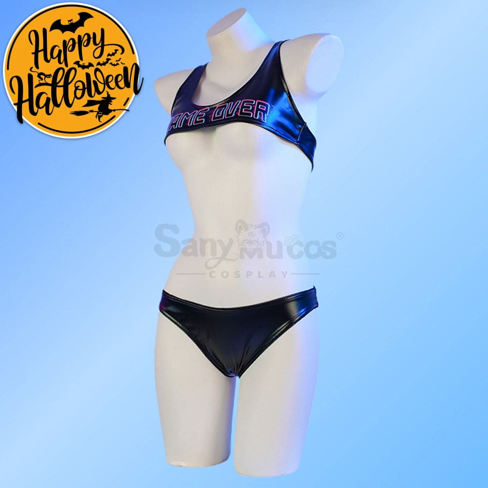 【In Stock】Sexy Cosplay Game Over Printing Lingerie Costume Costumes