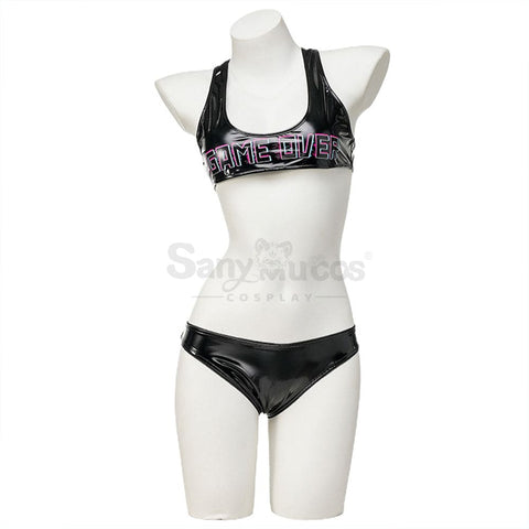 【In Stock】Sexy Cosplay Game Over Printing Lingerie Costume Costumes